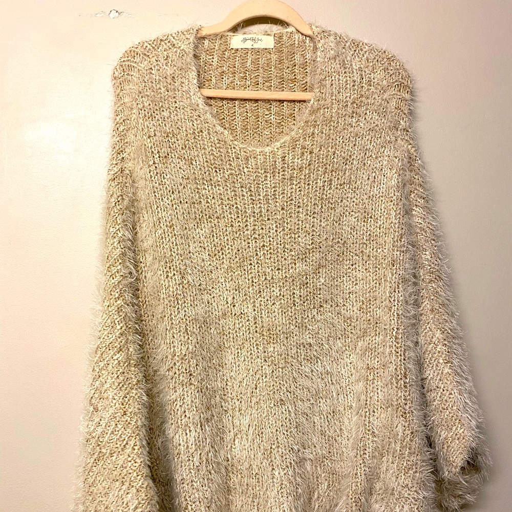 Fuzzy ‘A Beautiful Soul’ sweater